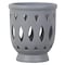 Trendspot Trendspot Orchid 6.1 in. H X 5.5 in. W X 5.5 in. D X 6 in. D Ceramic Planter Gray CR01291N-06H - alternate 1